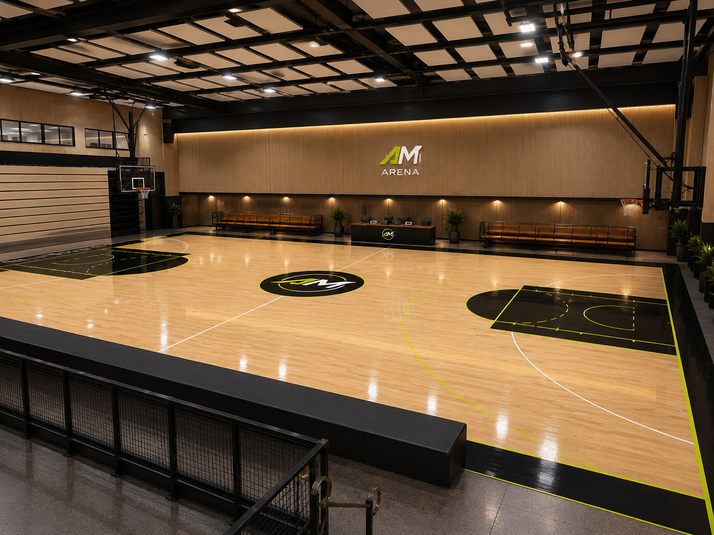 Basketball Court render