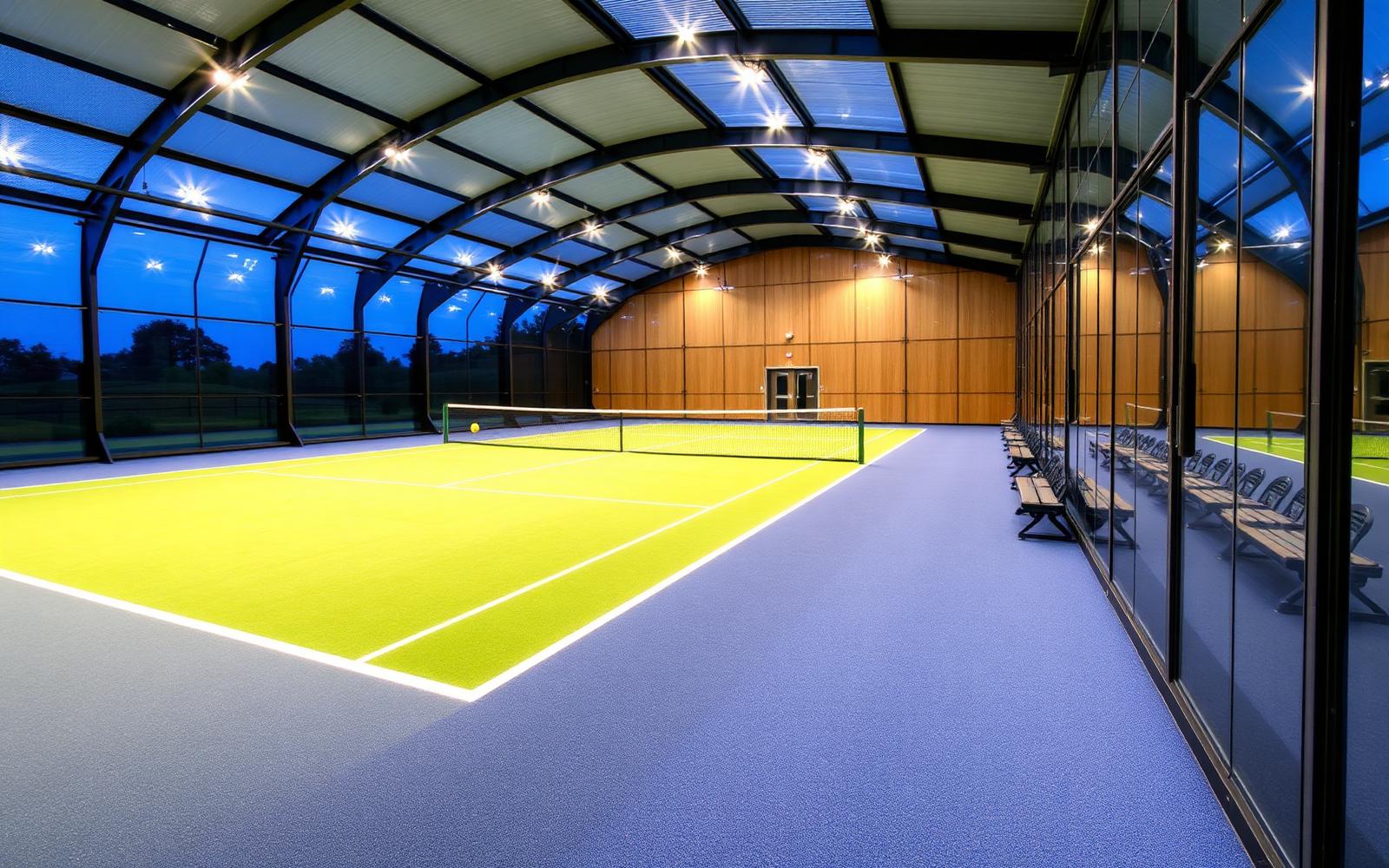 Padel Court render